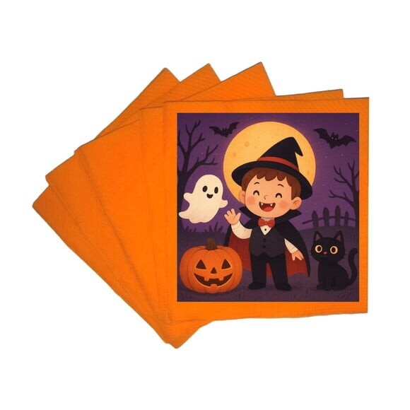 Guardanapo de Papel Personalizado Halloween