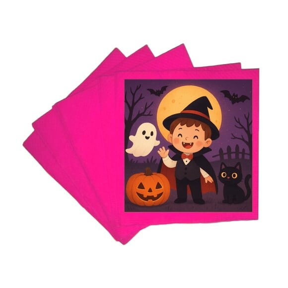 Guardanapo de Papel Personalizado Halloween