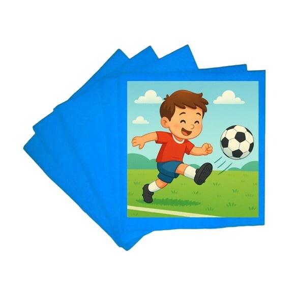 Guardanapo de Papel Personalizado Jogador de Futebol