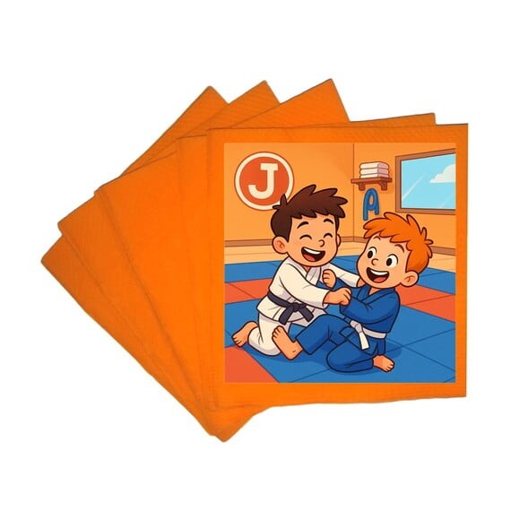 Guardanapo de Papel Personalizado Jiu-jítsu