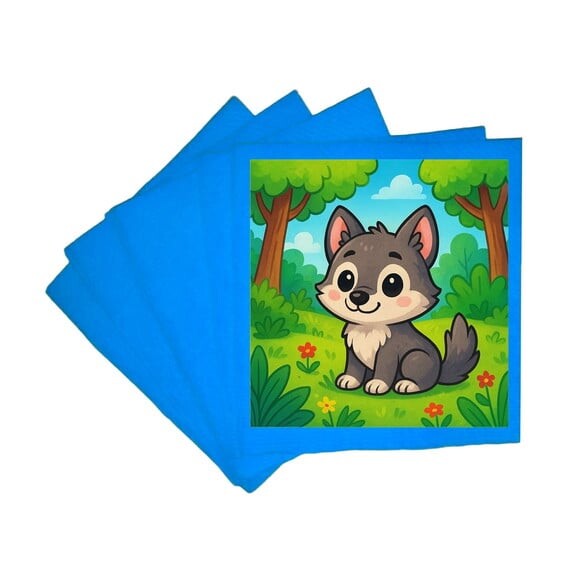 Guardanapo de Papel Personalizado Lobinho