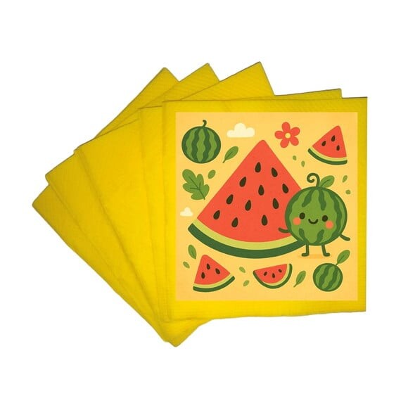 Guardanapo de Papel Personalizado Melancia