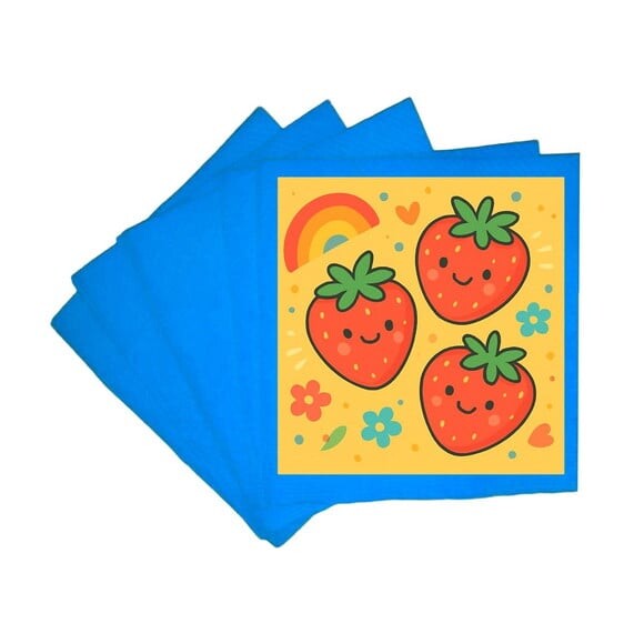 Guardanapo de Papel Personalizado Moaranguinhos Fofos