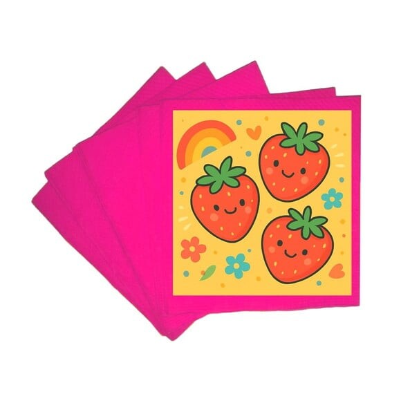 Guardanapo de Papel Personalizado Moaranguinhos Fofos
