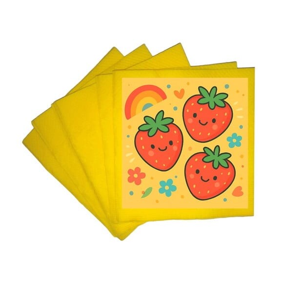 Guardanapo de Papel Personalizado Moaranguinhos Fofos