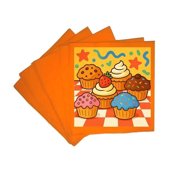 Guardanapo de Papel Personalizado Muffins