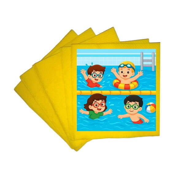 Guardanapo de Papel Personalizado Natação