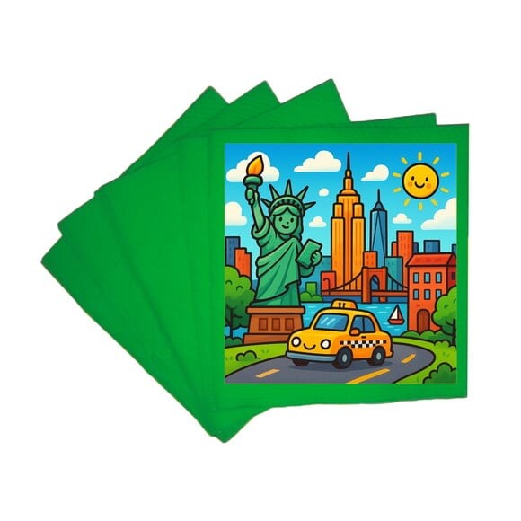 Guardanapo de Papel Personalizado Nova York