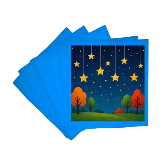 Guardanapo de Papel Personalizado Noite das Estrelas