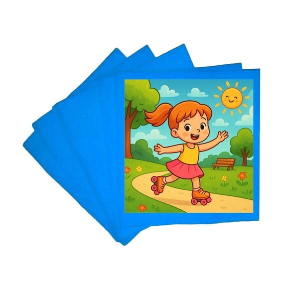 Guardanapo de Papel Personalizado Patins