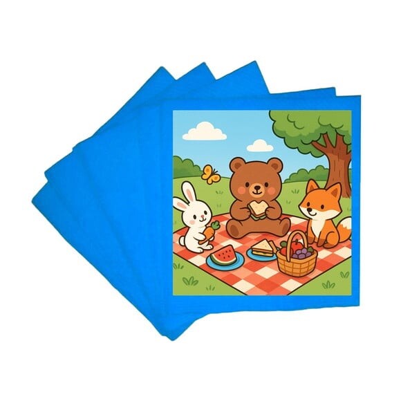 Guardanapo de Papel Personalizado Picnic