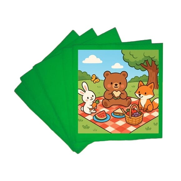Guardanapo de Papel Personalizado Picnic