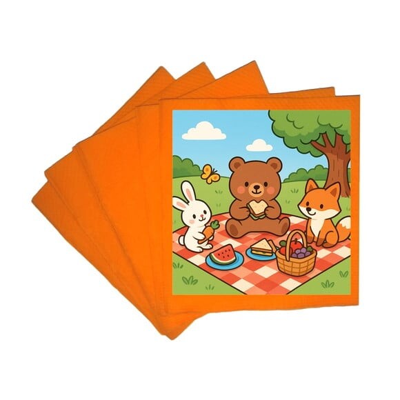 Guardanapo de Papel Personalizado Picnic