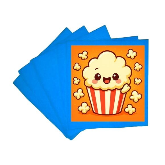 Guardanapo de Papel Personalizado Pipoca