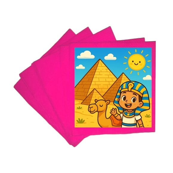 Guardanapo de Papel Personalizado Pirâmides do Egito