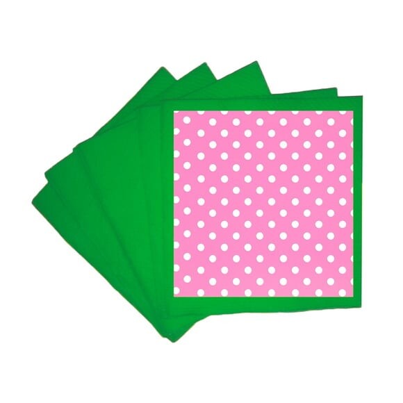 Guardanapo de Papel Personalizado Poá Rosa Pink