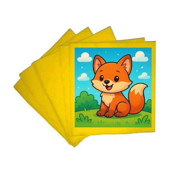 Guardanapo de Papel Personalizado Raposinha