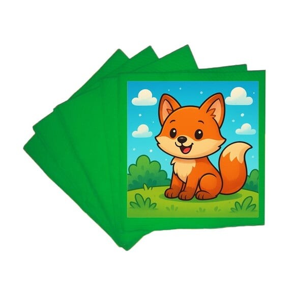 Guardanapo de Papel Personalizado Raposinha