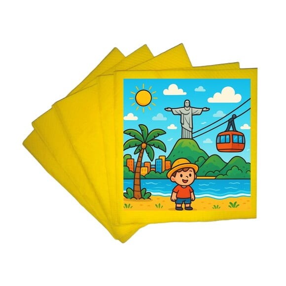 Guardanapo de Papel Personalizado Rio de Janeiro