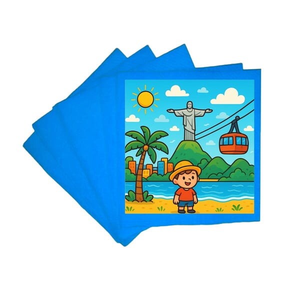 Guardanapo de Papel Personalizado Rio de Janeiro
