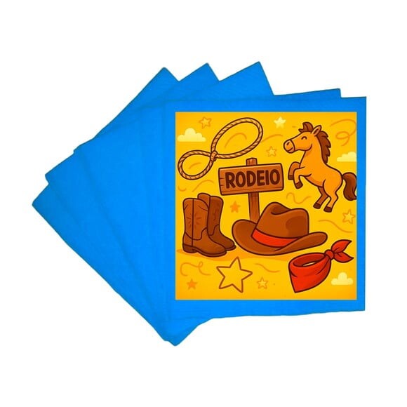 Guardanapo de Papel Personalizado Rodeio