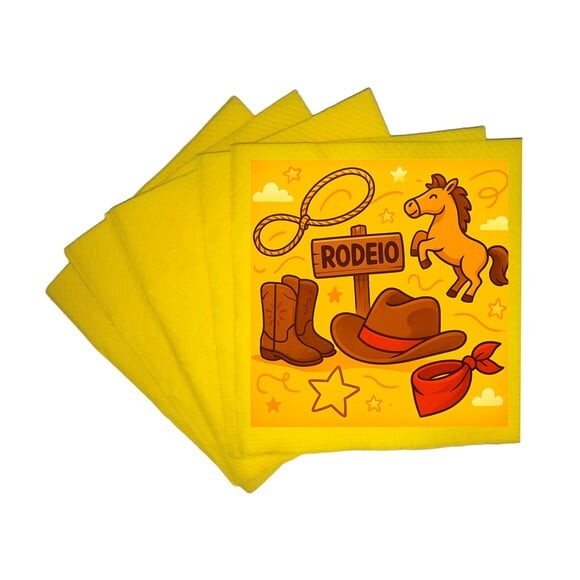 Guardanapo de Papel Personalizado Rodeio