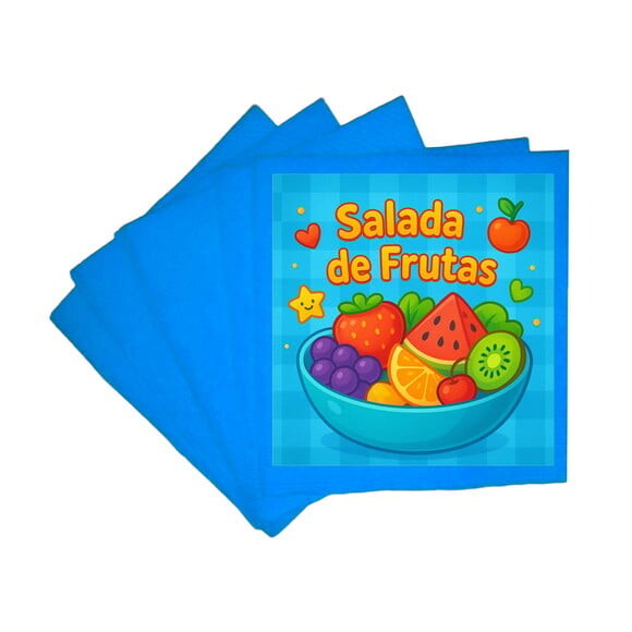 Guardanapo de Papel Personalizado Salada de Frutas