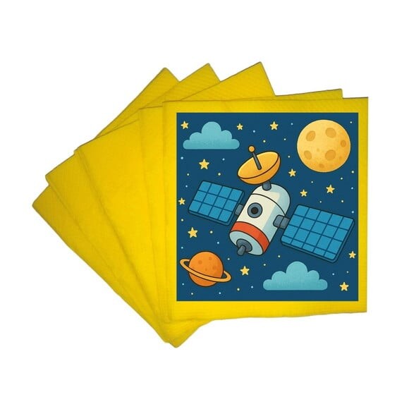 Guardanapo de Papel Personalizado Satélite