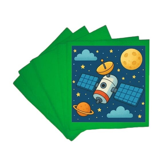 Guardanapo de Papel Personalizado Satélite