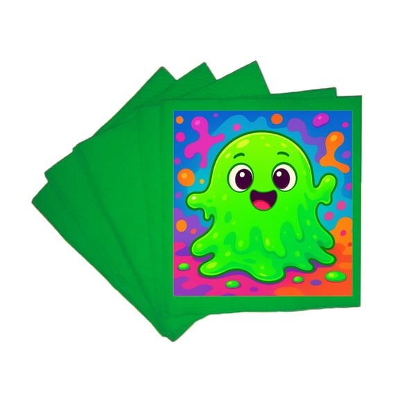 Guardanapo de Papel Personalizado Slime