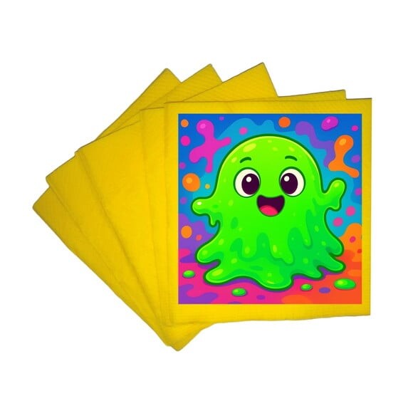 Guardanapo de Papel Personalizado Slime