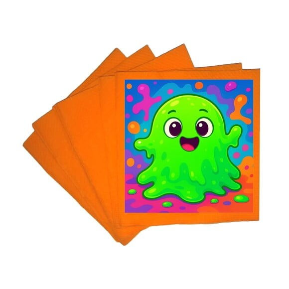 Guardanapo de Papel Personalizado Slime