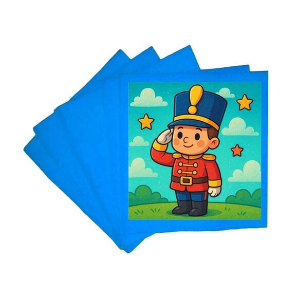 Guardanapo de Papel Personalizado Soldadinho de Chumbo