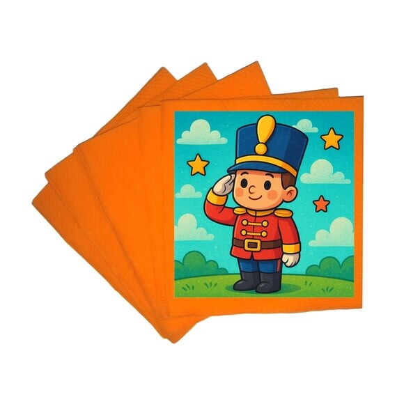 Guardanapo de Papel Personalizado Soldadinho de Chumbo