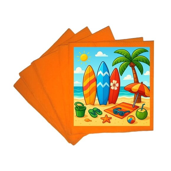 Guardanapo de Papel Personalizado Surf
