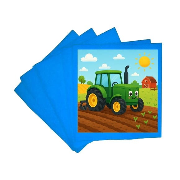 Guardanapo de Papel Personalizado Trator
