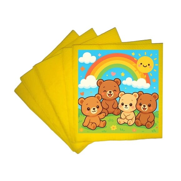 Guardanapo de Papel Personalizado Ursinhos Baby