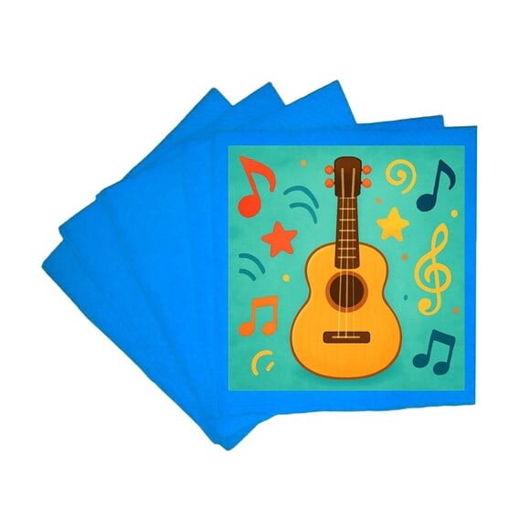 Guardanapo de Papel Personalizado Violão