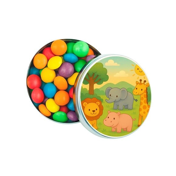 Latinha Metálica Personalizada Animais Selvagens