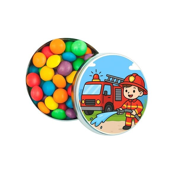 Latinha Metálica Personalizada Bombeiros