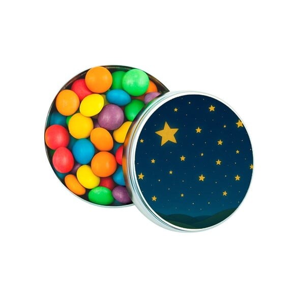 Latinha Metálica Personalizada Céu Estrelado