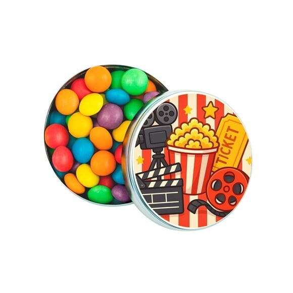 Latinha Metálica Personalizada Cinema