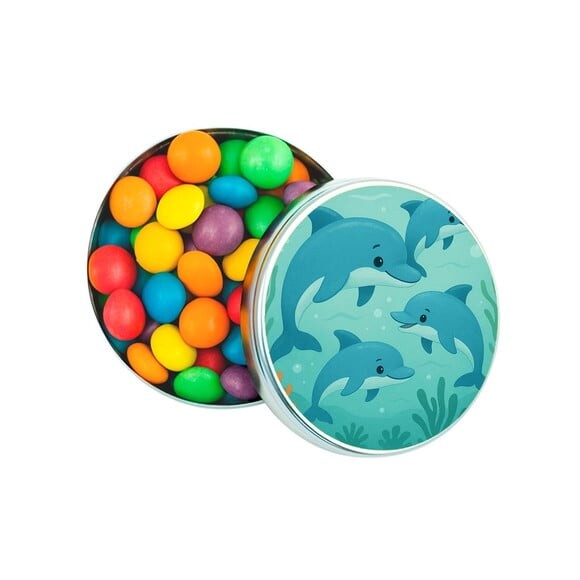 Latinha Metálica Personalizada Golfinhos