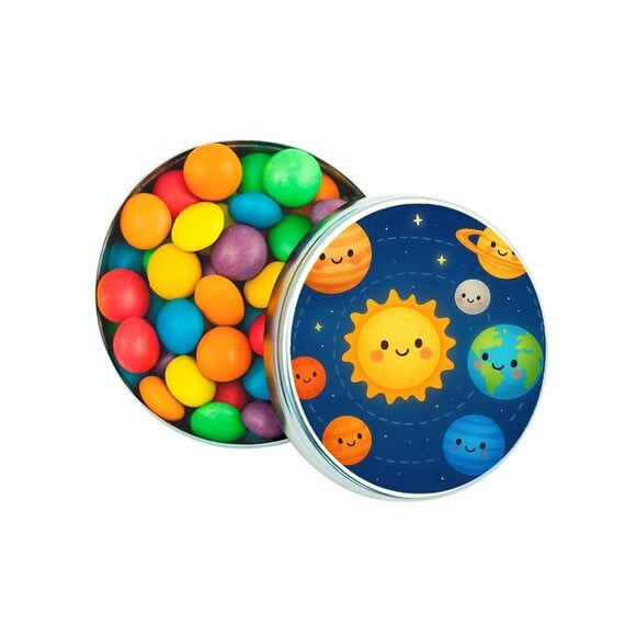 Latinha Metálica Personalizada Sistema Solar