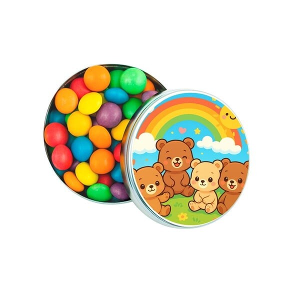 Latinha Metálica Personalizada Ursinhos Baby
