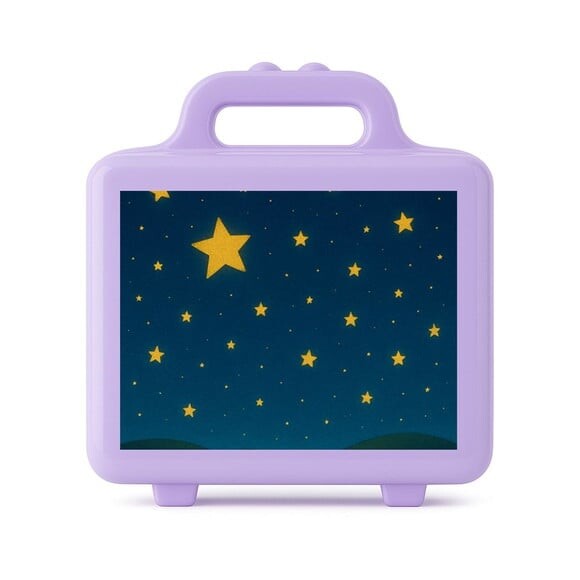 Maleta Plástica Personalizada 12x10cm Céu Estrelado