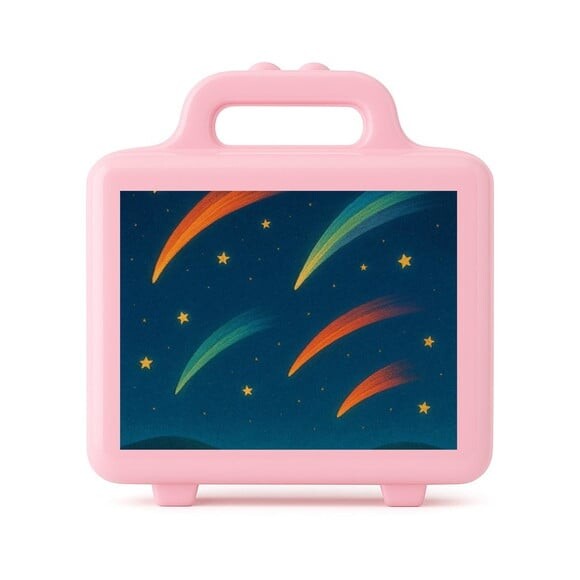 Maleta Plástica Personalizada 12x10cm Cometas