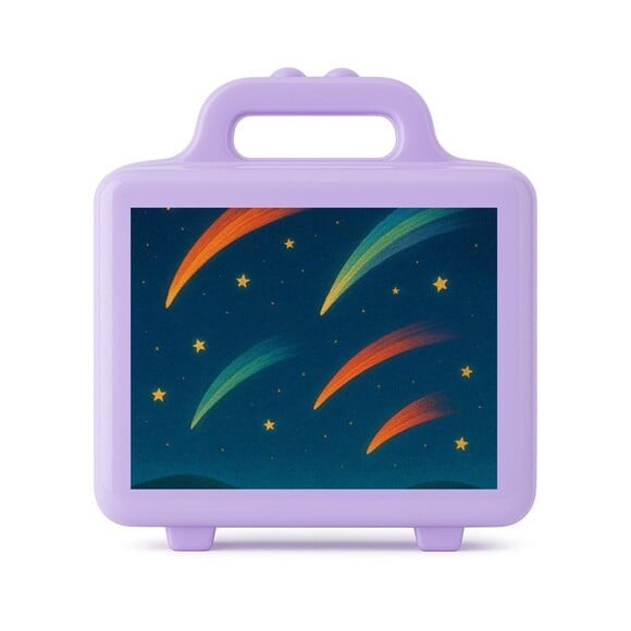 Maleta Plástica Personalizada 12x10cm Cometas
