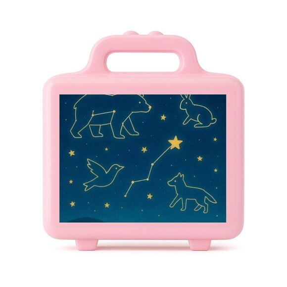 Maleta Plástica Personalizada 12x10cm Constelações