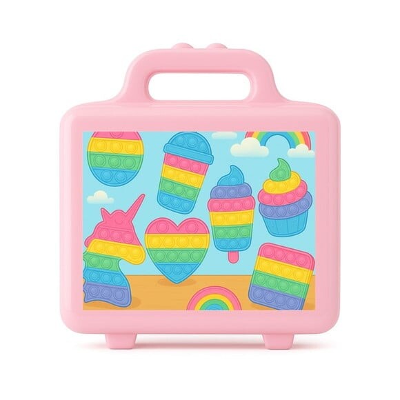 Maleta Plástica Personalizada 12x10cm Fidget Toys